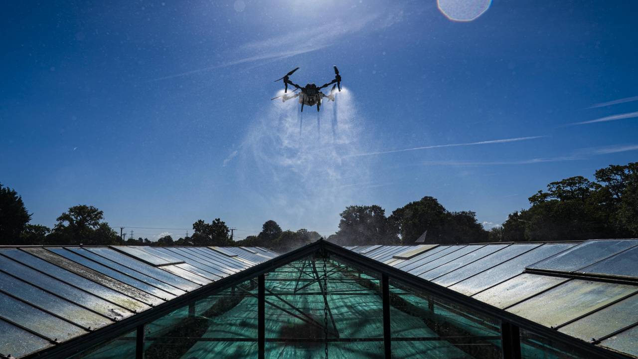 Smarter drone spraying