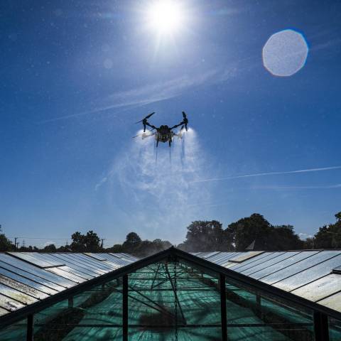 Smarter drone spraying